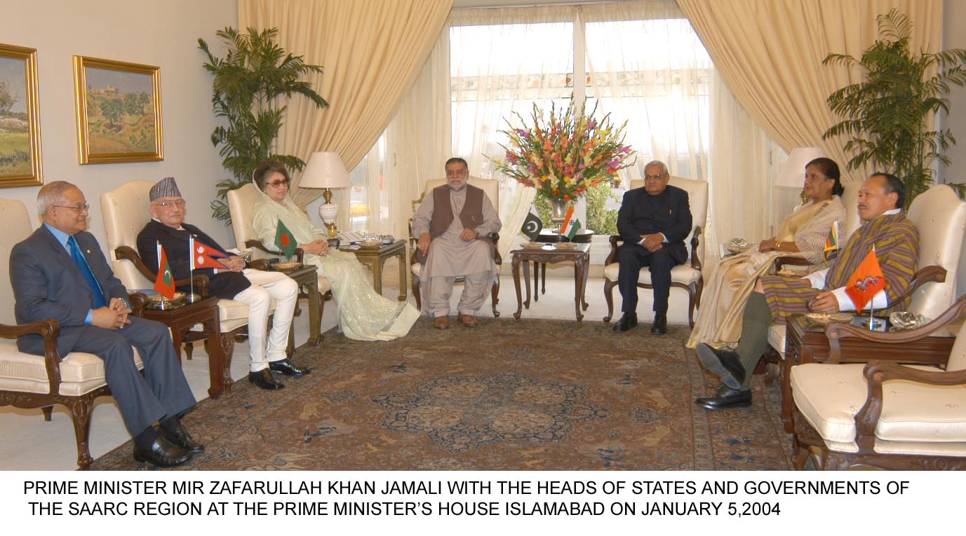 PM+WITH SAARC LEADERS