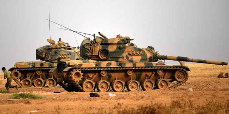 ترک فوج کے ٹینک اور