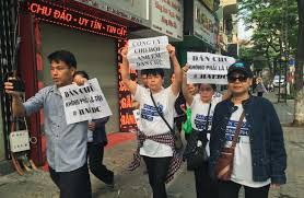Vietnam protestors